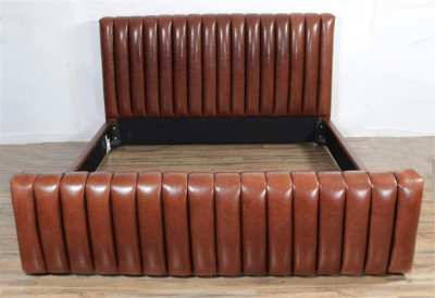 Ralph Lauren Bond St. King Leather Bed