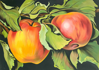 Title Lowell Nesbitt - Apples / Artist
