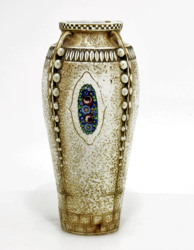 Image for Lot Ernst Wahliss - Secessionist Ceramic Vase, 1900