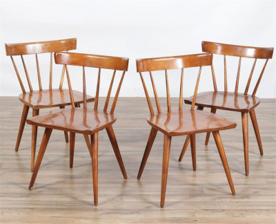 Image for Lot Four Paul McCobb Maple Dining Side Chairs