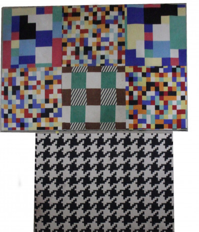 Image for Lot Vorwerk Gerhard Richter Design Carpet 6&apos;5" x 9&apos;7