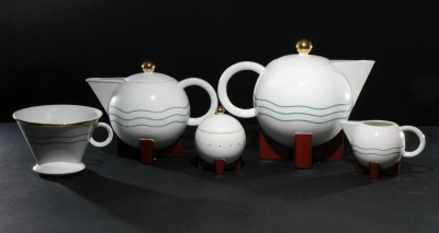 Image for Lot Michael Graves Swid Powell - Coffee & Tea Service