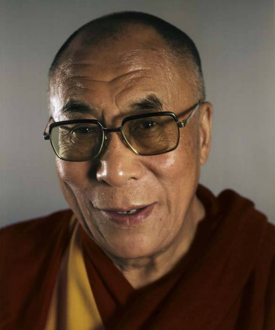 Chuck Close - Dalai Lama