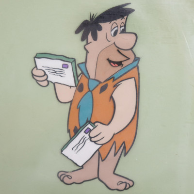 Image 4 of lot 3 Cels - Flintstone, Huckleberry Hound & Boo Boo