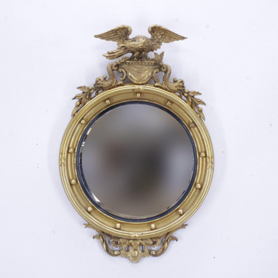 Image for Lot Regency Style Convex Mirror