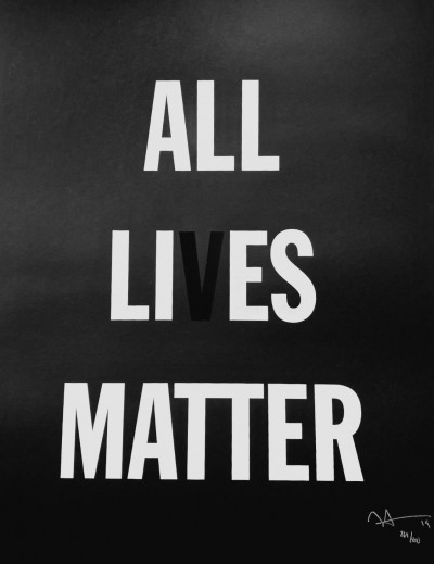 Hank Willis Thomas - All Li(v)es Matter