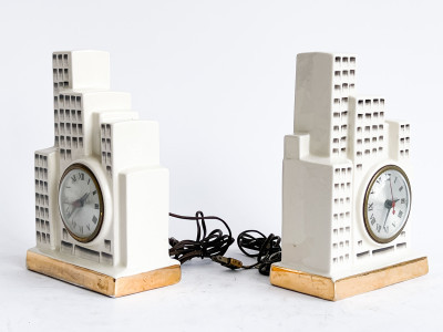 Image 2 of lot 2 Art Deco Sessions Mantel Clocks