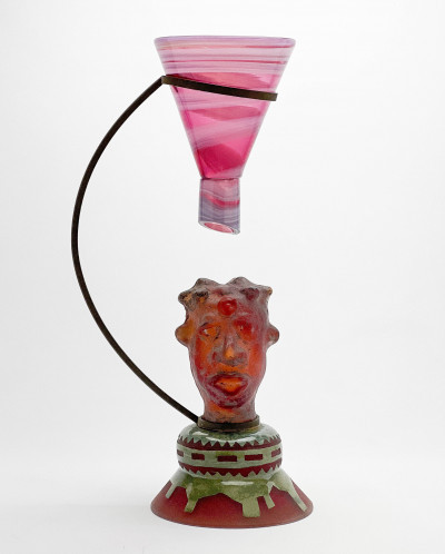 Image for Lot Evan Snyderman - Untitled (Head and Funnel)