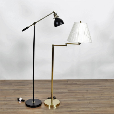 Image for Lot J. Mendizabal & Industrial Style Standing Lamps