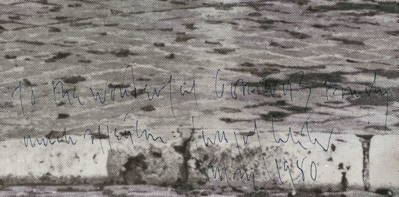 Joseph Kosuth - Signed Exhibition Poster