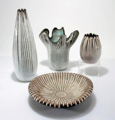Image for Lot Vicke Linstrand for Ekeby - Pottery Vessels