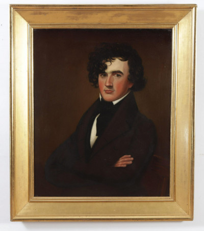 Image 2 of lot 19th C. Portrait of Philip Longford