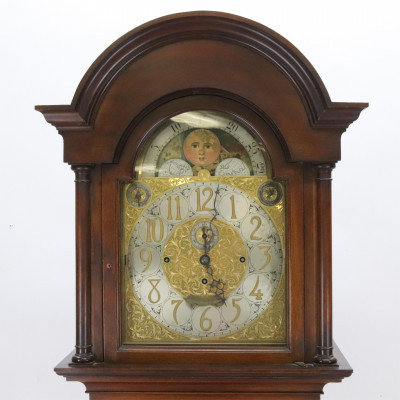 Image for Lot Tiffany  Co Georgian Style Tall Case Clock