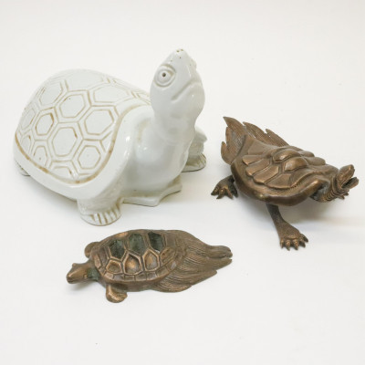 Image for Lot Three Japanese Turtles