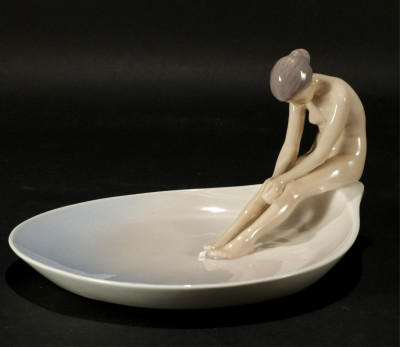 Image for Lot Bing & Grondahl Meditation Figure Dish