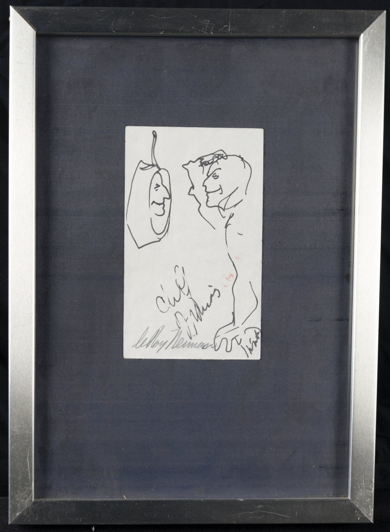 LeRoy Neiman - Two Drawings (1961)