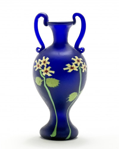 Title Artisti Barovier - Murrine Floreali Vase with Handles / Artist