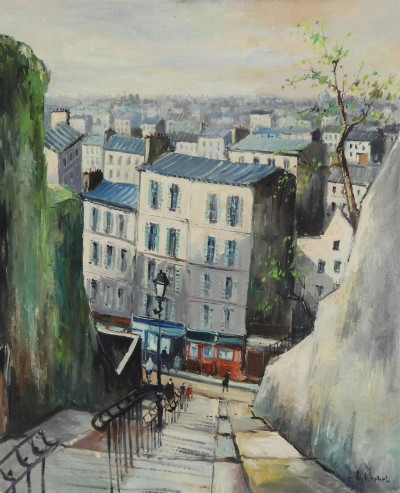 Image for Lot Stéphane Wrobel - Paris Montmartre Steps
