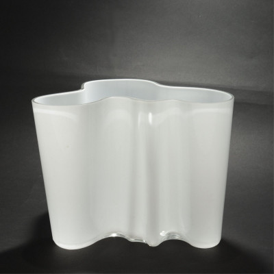 Image for Lot Alvar Aalto Amorphic Case Glass Vase