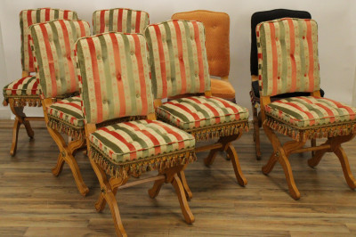 Image for Lot Set of Maple Folding Chairs