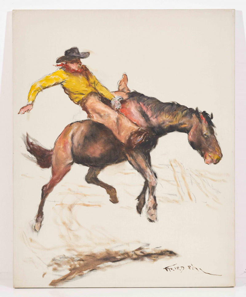 Pál Fried - Bronco (Rider in Yellow)