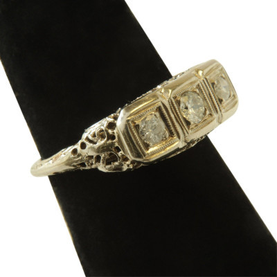 Image for Lot Edwardian Diamond Ring