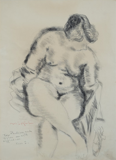 Image for Lot Moses Soyer - Nude