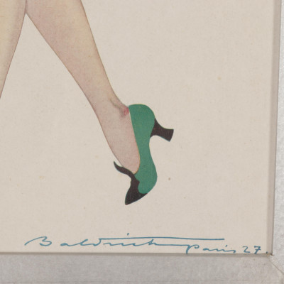 Javier Baldrich Prints  Art Deco Pinup Girls
