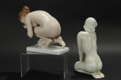 Image 2 of lot 2 Rosenthal Porcelain Nude Female Figures