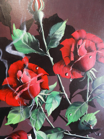 Image for Lot Alfano Alfredo Dardari - Red Roses & Cigarette
