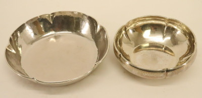 Image for Lot 2 Sterling Silver Kalo Shop Bowls, Chicago & NY