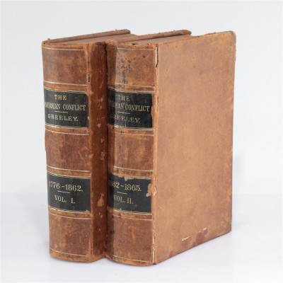 Title 2 Volumes The American Conflict, Greeley / Artist