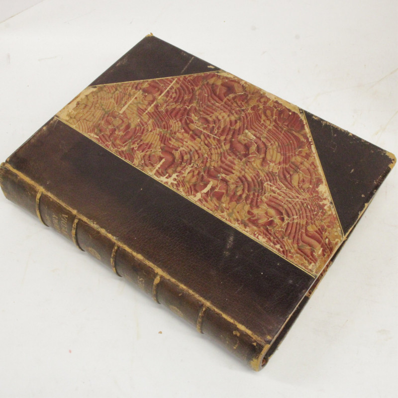 Image 3 of lot 19thC Century Dictionary with Encyclopedia of Name