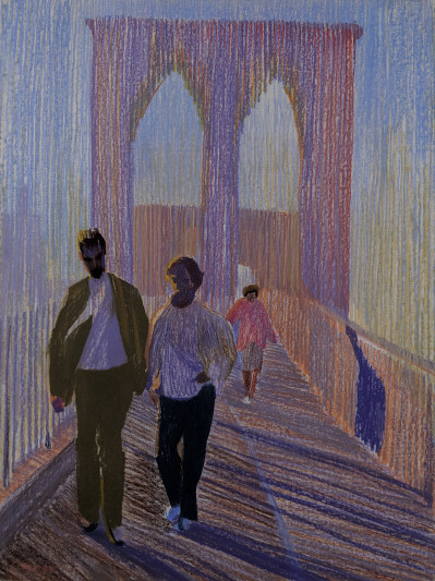Title William Clutz - Morning Bridge / Artist