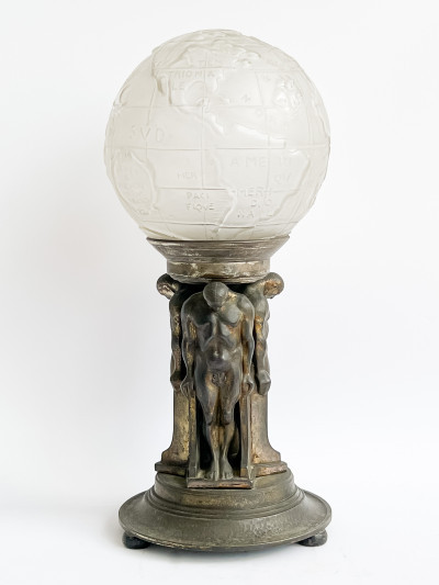 Title Oscar Bach - 'Globe' Candle Stand / Artist
