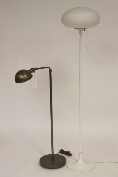 Image for Lot Modern & Vintage Floor Lamps