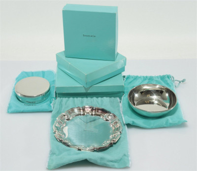 Image for Lot Tiffany & Co Tabletop Vessels