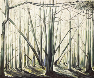 Title Lowell Nesbitt - Forest In The Morning / Artist
