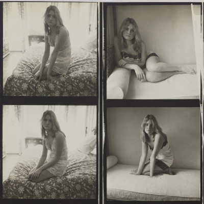 Image for Lot Diane Arbus - 5 Contact Sheets of Carlotta Berger