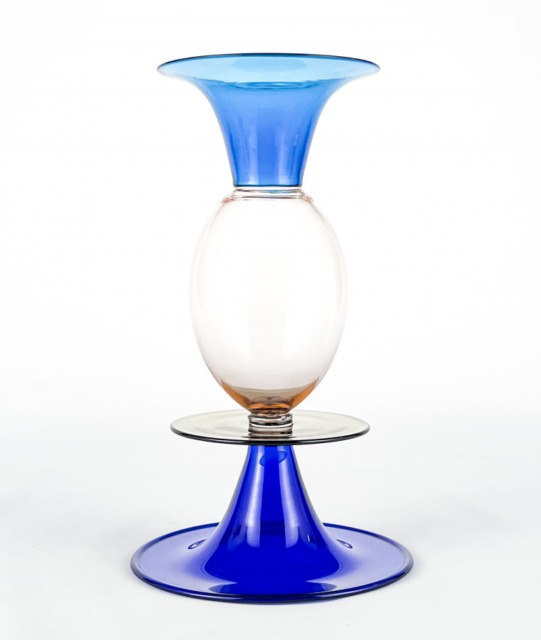 Lot 40, Yoichi Ohira, Sculptural Vase for De Majo Murano