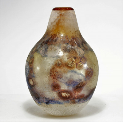 Image for Lot Alfredo Barbini Scavo Glass Vase, c.1970