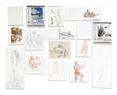Title John Drummond - Large Collection of Figure Studies / Artist