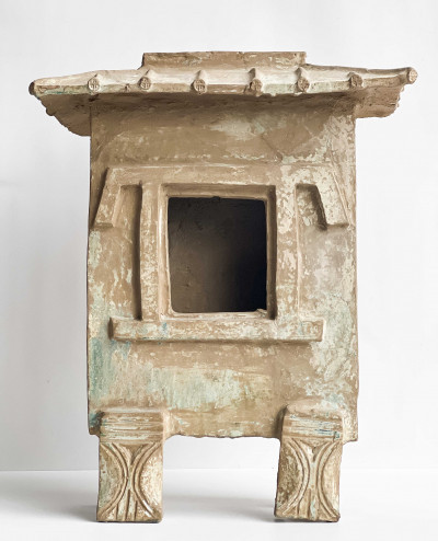 Title Chinese Pottery Model of a Granary / Artist