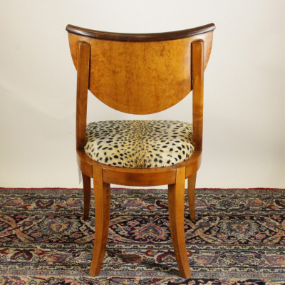 Image 4 of lot 1980's Birch Side Chair