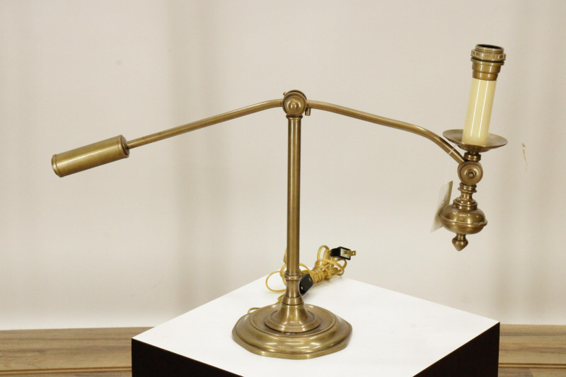 Image 5 of lot 3 Modern Brass/Bronze Lamps
