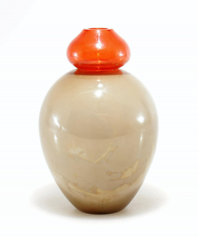 Image for Lot Alfredo Barbini/Pauly & Co. Glass Vase