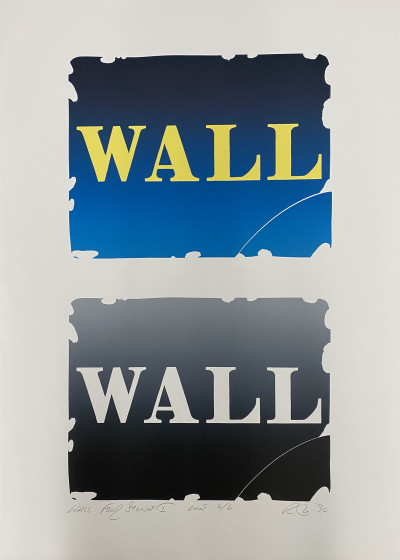 Robert Indiana - Wall: Four Stones I - One