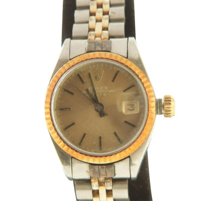 Image for Lot Rolex Lady&apos;s Oyster Perpetual Date Wristwatch