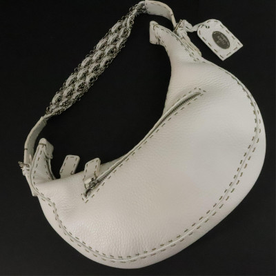 Fendi Chain Handle Hobo Bag