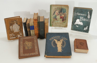 Image for Lot Antique & Vintage Novels, Poems, Reference Titles